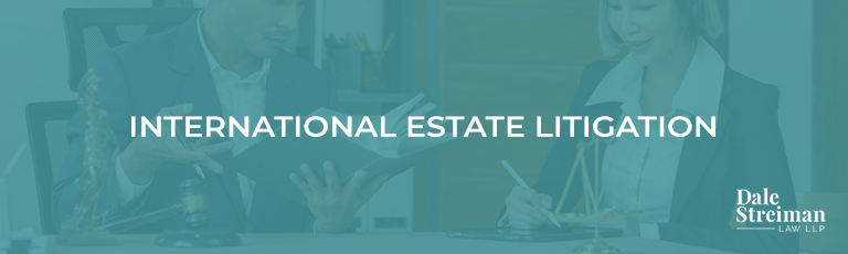 INTERNATIONAL ESTATE LITIGATION